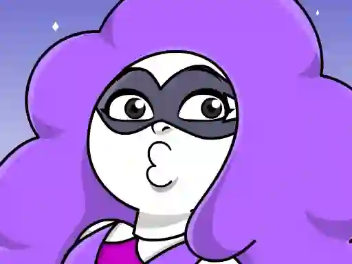 Purple Jewel Dress Up — jogo online grátis