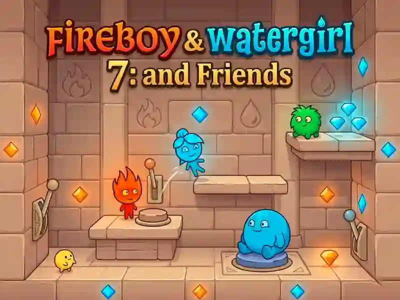 Logħba Fireboy & Watergirl 7: and Friends onlajn