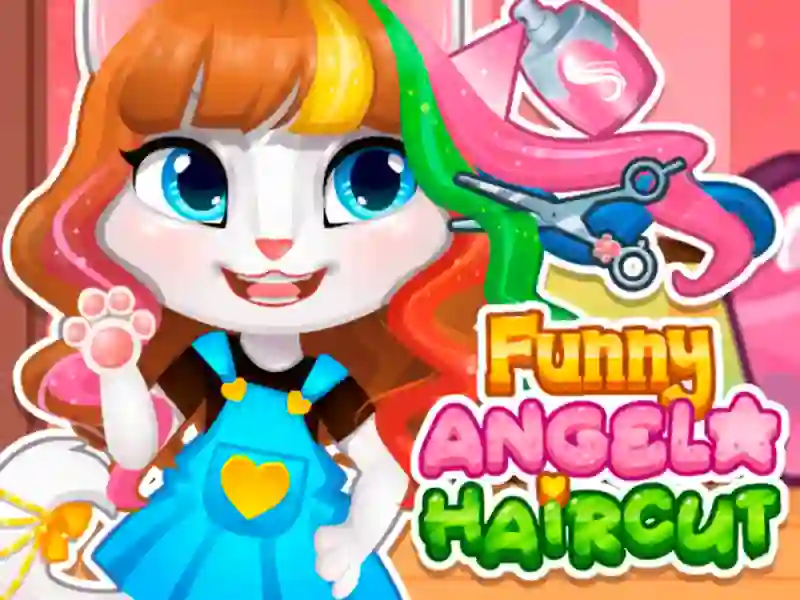 Funny Angela Haircut — free online game