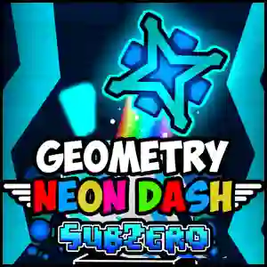 Geometry Neon Dash subzero — free online game