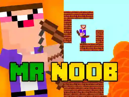 Mr Noob vs Zombies — free online game