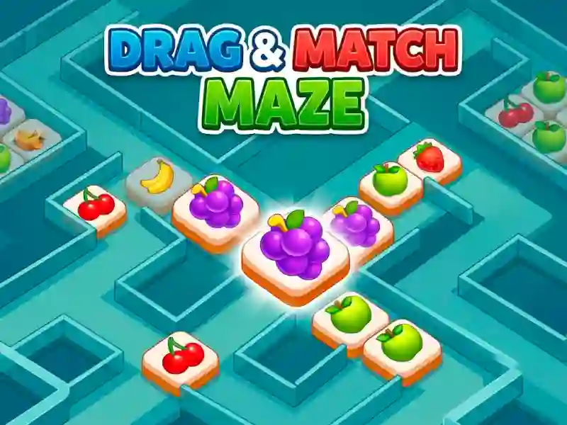 Гаме Drag & Match Maze онлајн