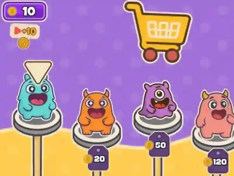 Candy Monster Raffi — jogo online grátis