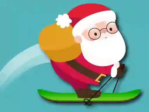 Игра Avalanche Santa Ski Xmas онлайн