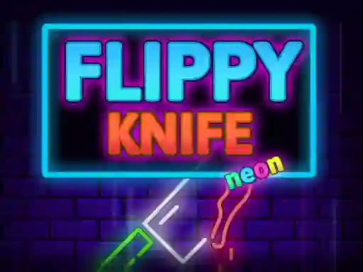 Flippy Knife Neon — free online game