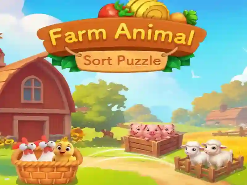 Farm Animal Sort Puzzle — free online game