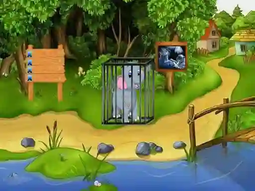 Rescue The Elephant Calf – kostenloses Online-Spiel