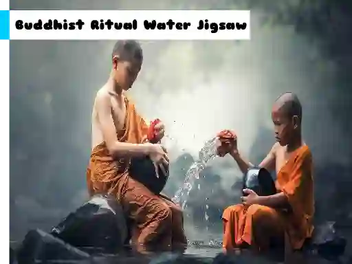 Buddhist Ritual Water Jigsaw — free online game