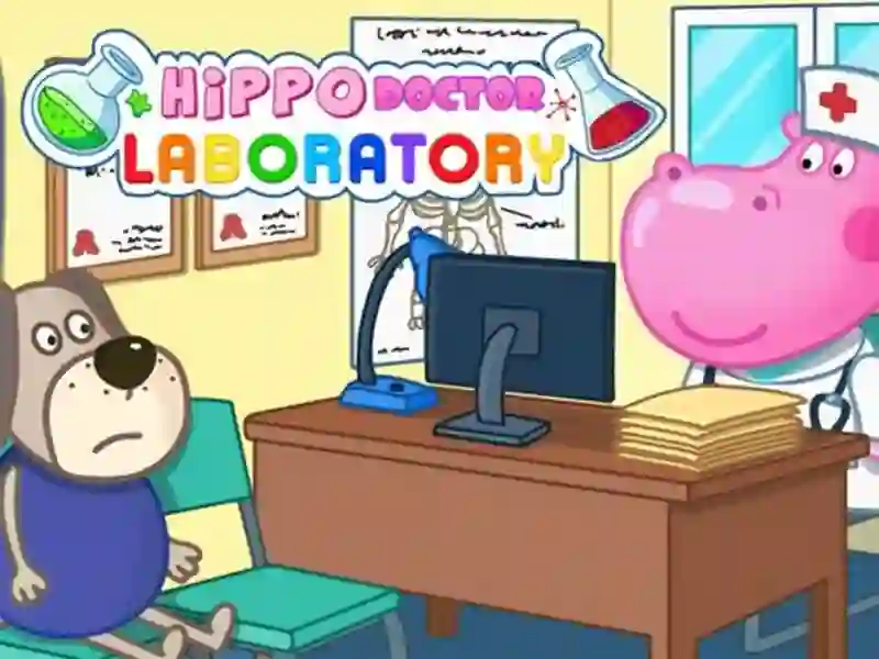 Hippo Doctor Laboratory — free online game