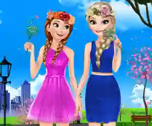 Sisters Spring Day — free online game