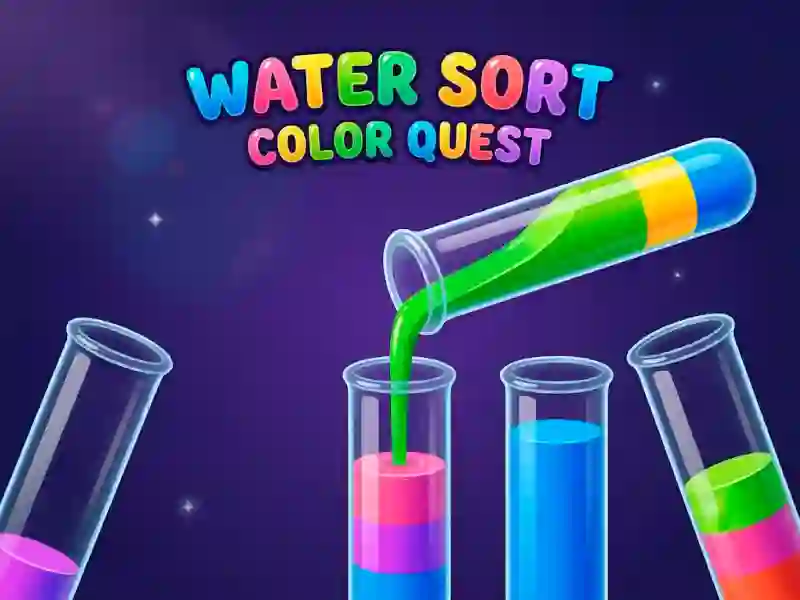 Water Sort Color Quest — lojë online falas