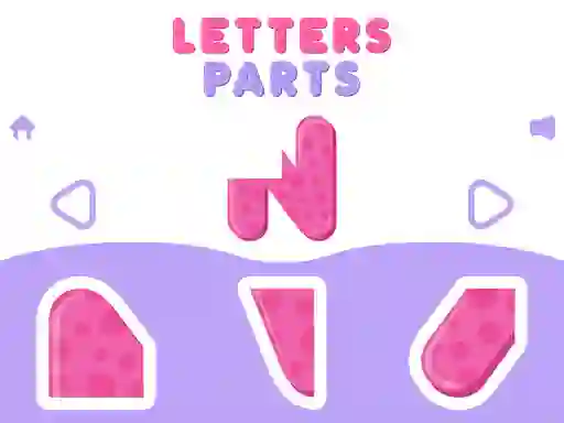 Letters Parts — free online game