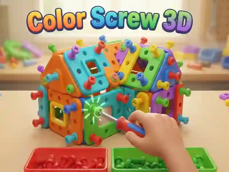 Peli Color Screw 3D verkossa