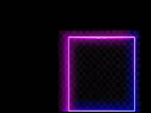 Neon square Rush — free online game
