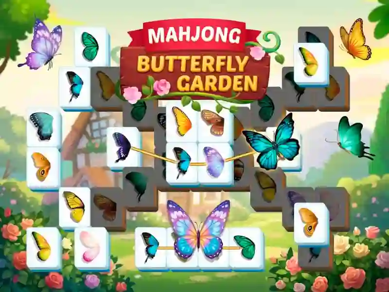 Mahjong Butterfly Garden — free online game