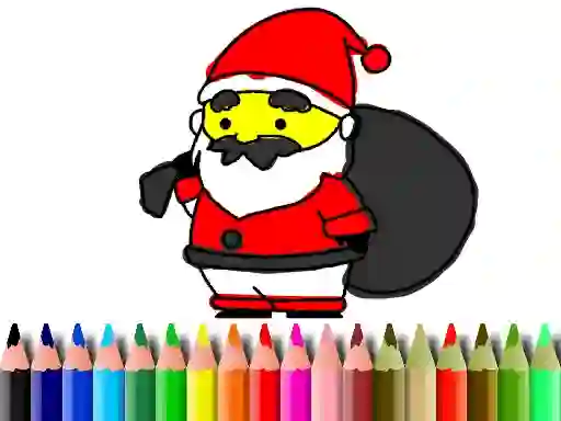 Back To School: Santa Claus Coloring — free online game