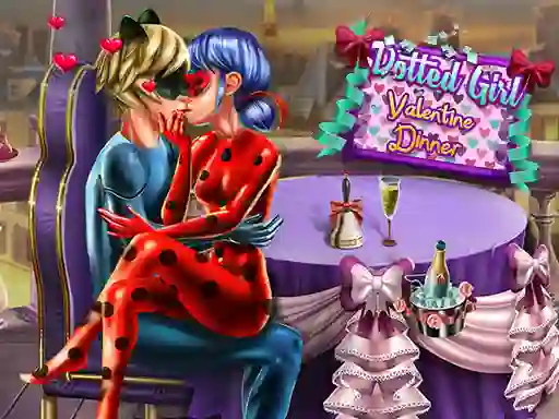 Trò chơi Dotted Girl Valentine Dinner trực tuyến