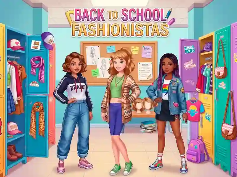 Cluiche Back To School Fashionistas ar líne