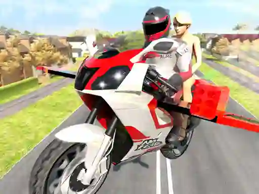 Flying Motorbike Driving Simulator — free online game