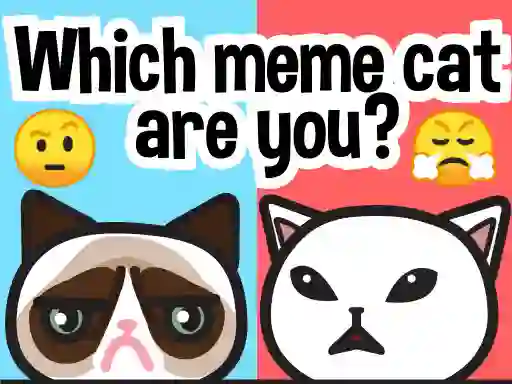 Which Meme Cat Are You? — free online game