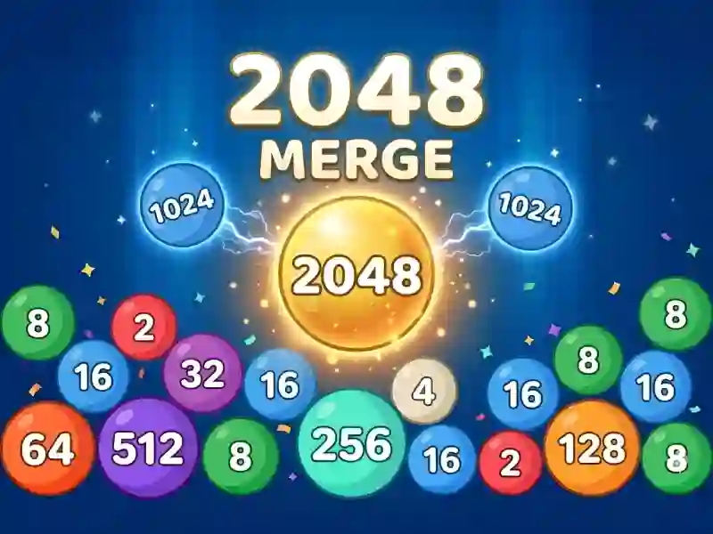 Mäng 2048 Merge Internetis