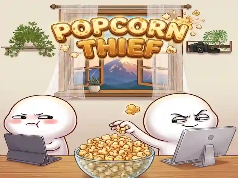 Popcorn Thief — безплатна онлайн игра