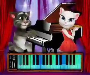 Talking Tom Piano Time — free online game