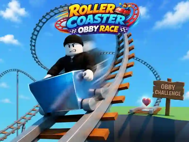 თამაში Roller Coaster: Obby Race ონლაინ