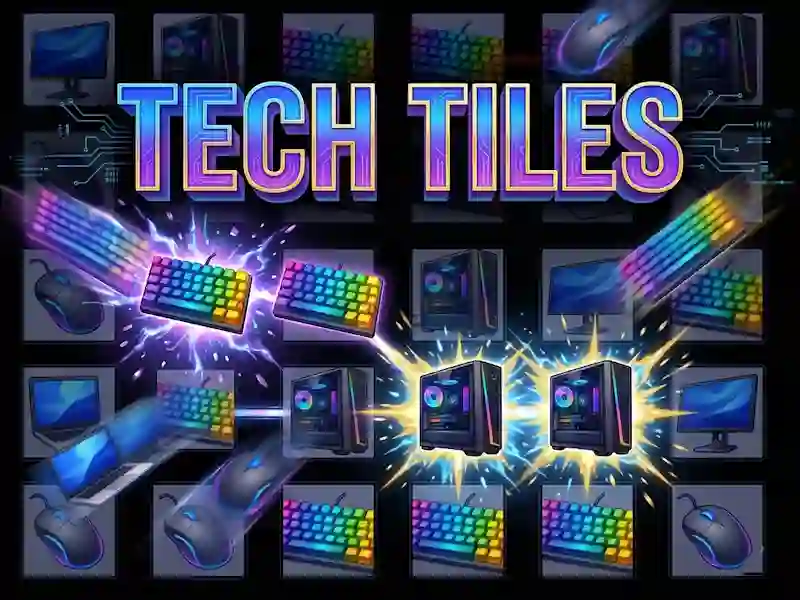 Tech Tiles — безплатна онлайн игра