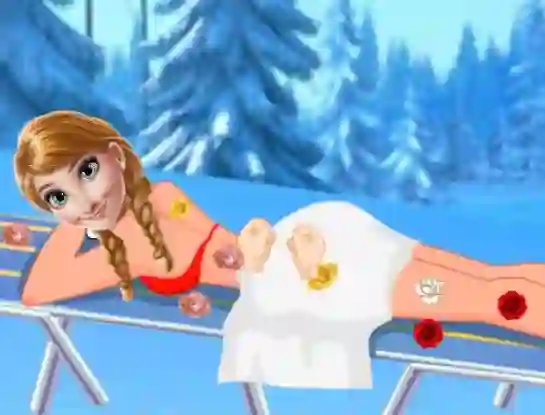 Ice Princess Roses Spa — free online game