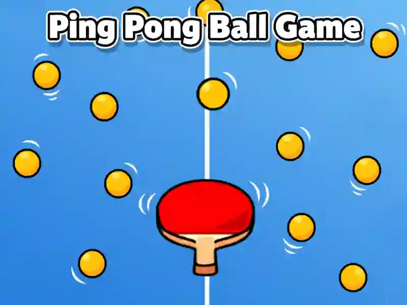Ping Pong Ball Game — free online game