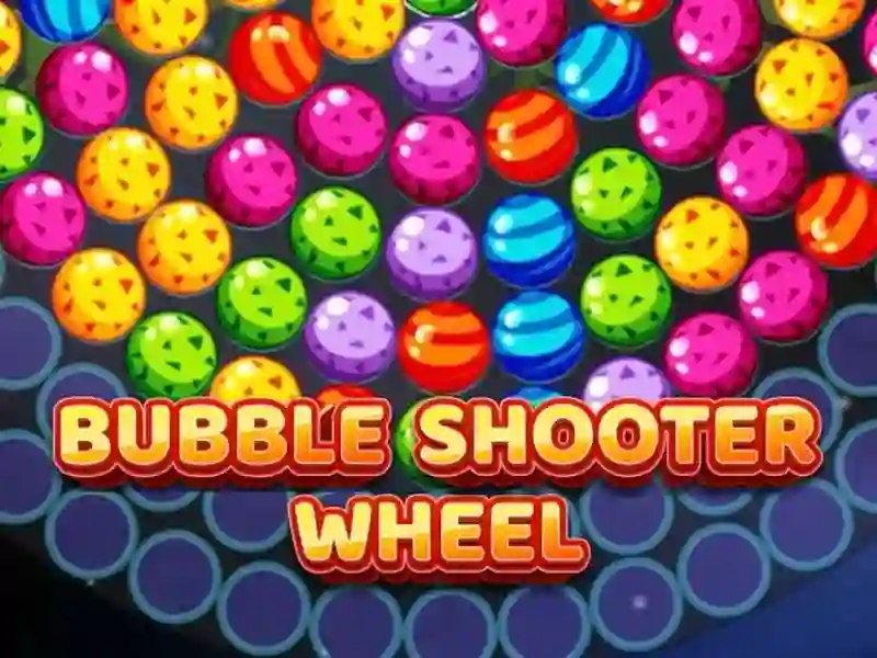 Гульня Bubble Shooter Fruits Wheel онлайн