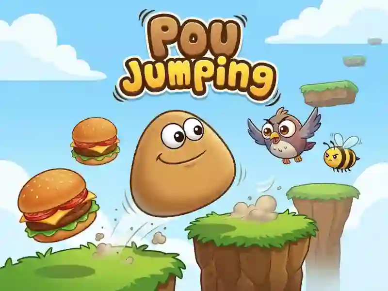 Pou Jumping เกมออนไลน์ฟรี