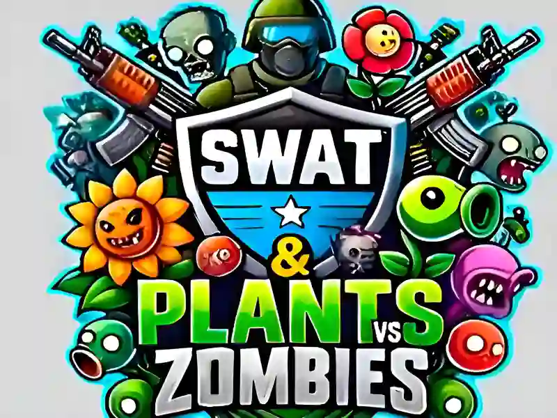 Cluiche SWAT & Plants vs Zombies ar líne