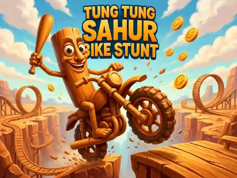 Tung Tung Sahur Bike Stunt — gratis online spil