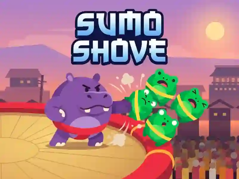 Cluiche Sumo Shove ar líne