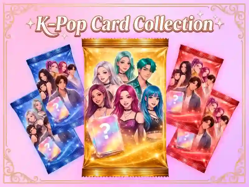 K-Pop Card Collection — joc online gratuit