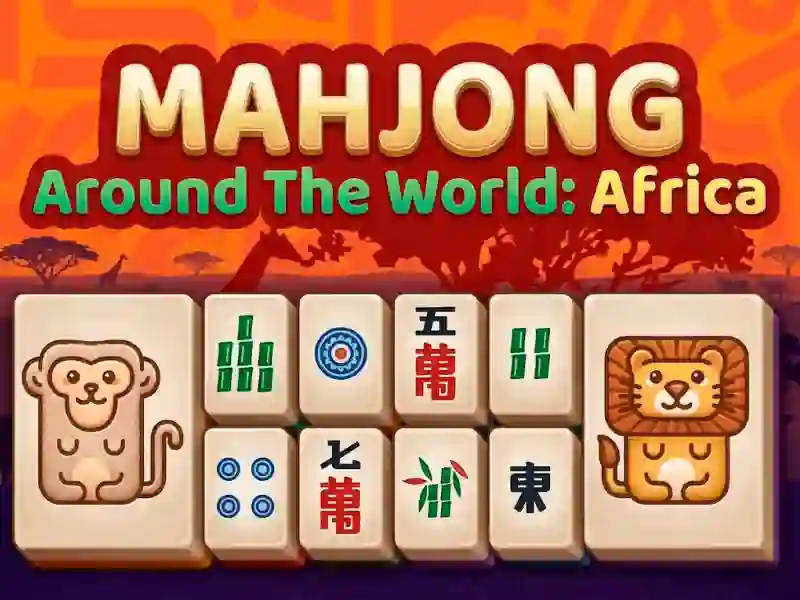Mahjong Around The World Africa — free online game