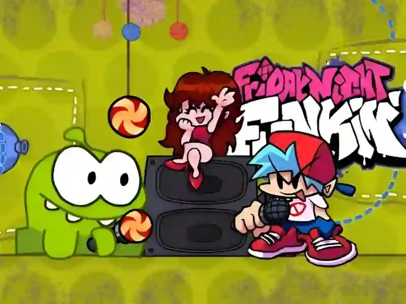 Friday Night Funkin VS Om Nom from Cut The Rope — free online game