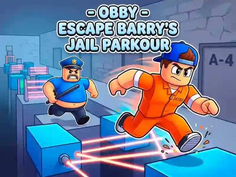 Obby - Escape Barry's Jail Parkour — juego gratis online