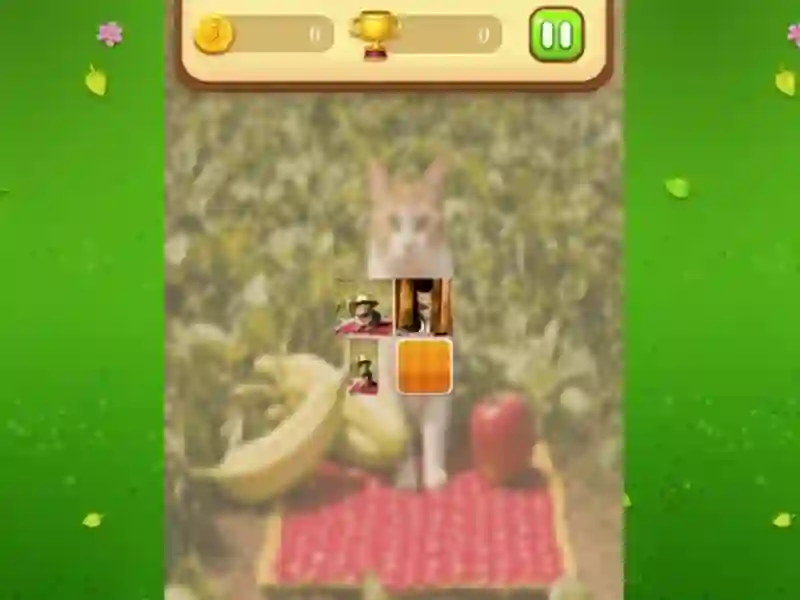 Leikur Farm Cat Memory Match á netinu