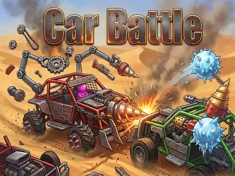 Igra Car Battle spletu