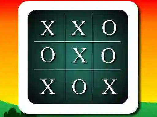 Sunset Tic Tac Toe — free online game
