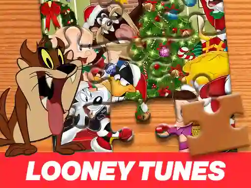 Looney Tunes Christmas Jigsaw Puzzle — free online game