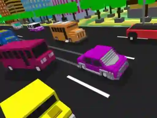 Blocky Highway Racing — free online game