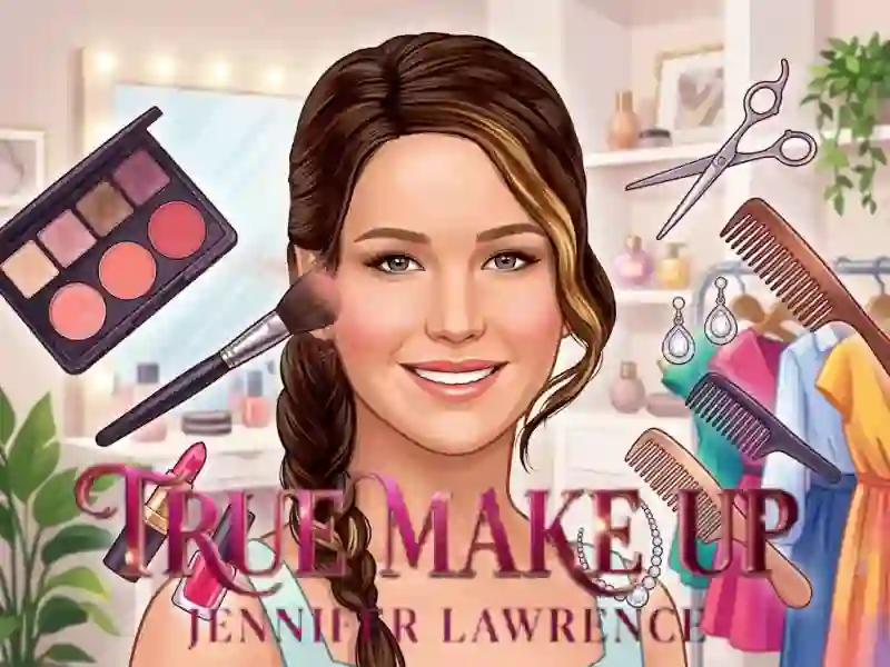 True Make Up Jennifer Lawrence — juego gratis online