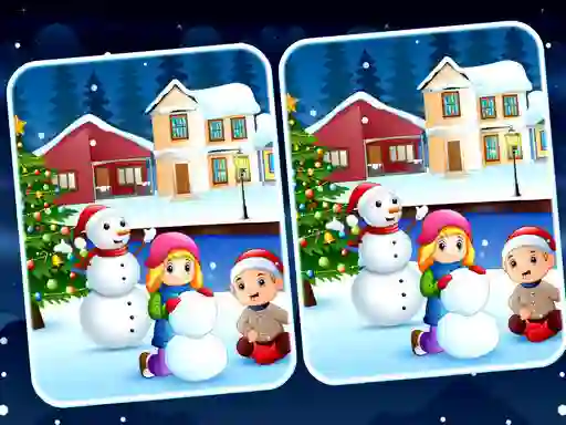 Trò chơi Winter differences trực tuyến