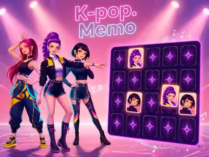Peli K-pop. Memo verkossa