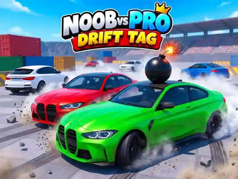 Noob vs Pro: Drift Tag — game online gratis
