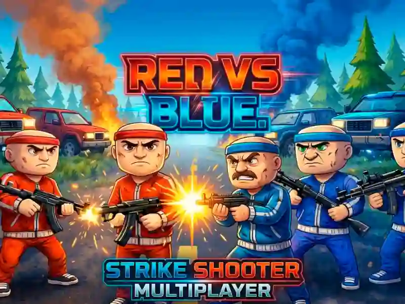 Red vs Blue. Strike Shooter Multiplayer — free online game